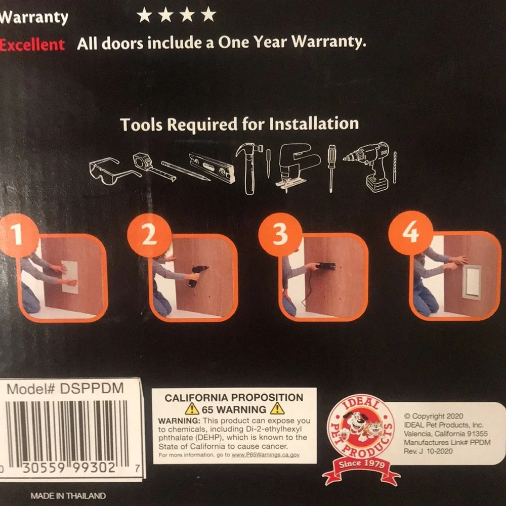 NWOT Original Pet Door